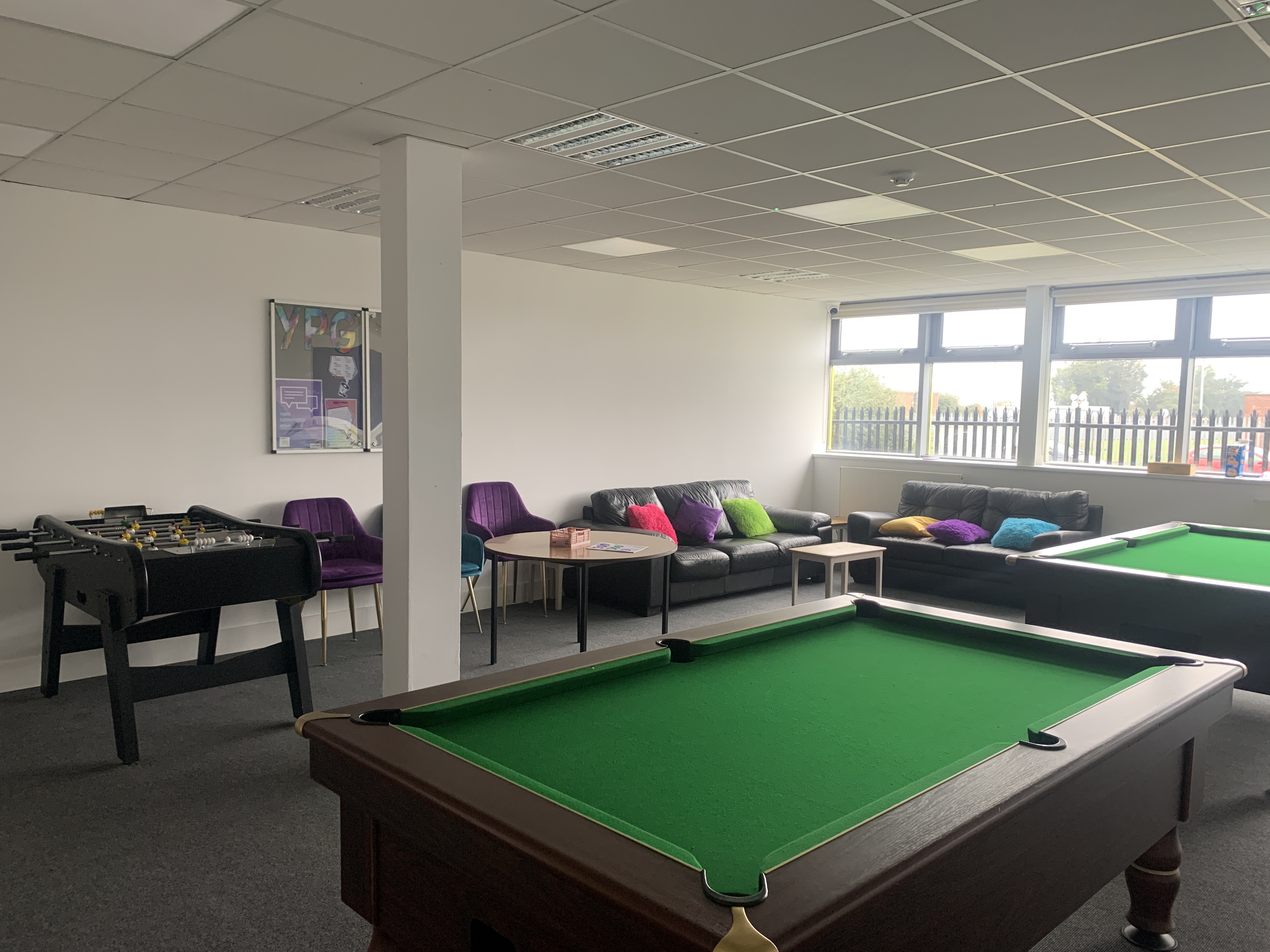 Skills centre chill zone