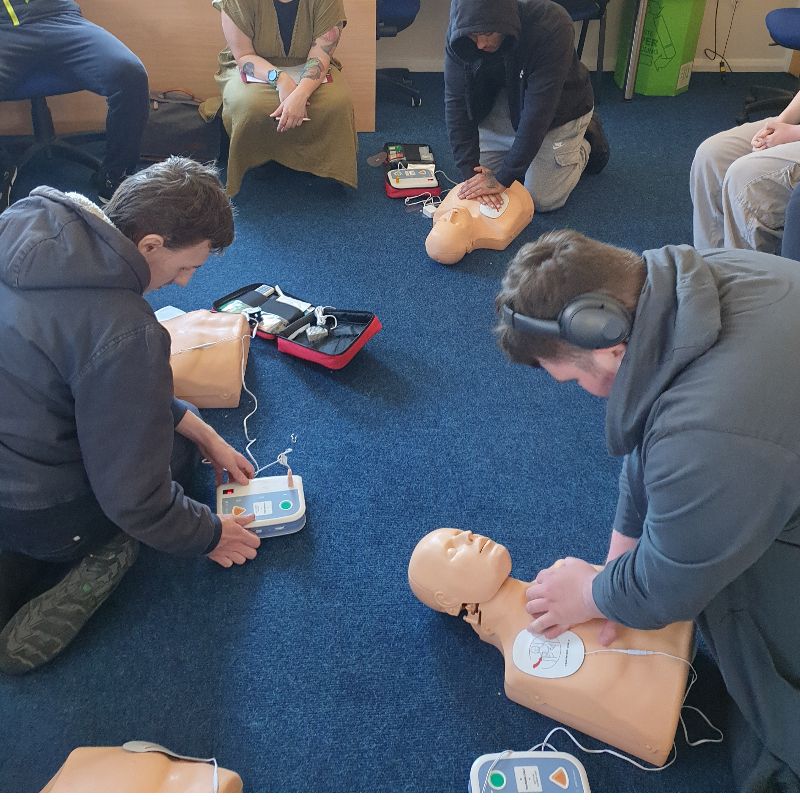 First Aid training with Liberty College 2025 - Liberty College Gallery